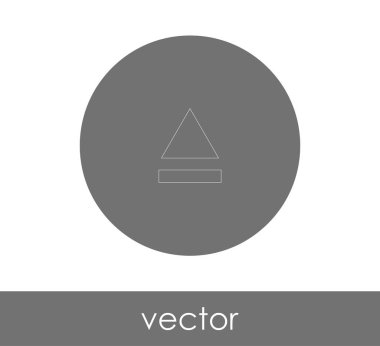 vektör çizim tasarımını çıkarma simgesini