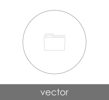 web tasarım ve uygulamalar için klasör simgesi