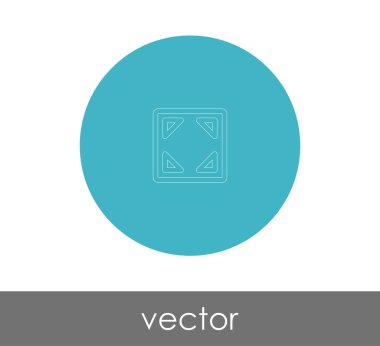 simgesi tasarım, vektör çizim genişletin