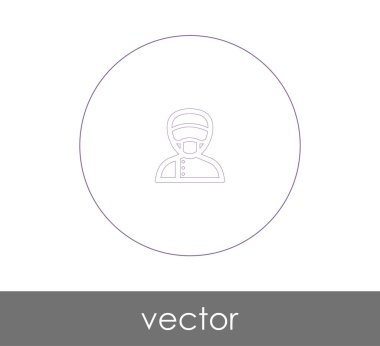 Doktor Simge vektör illüstrasyonu