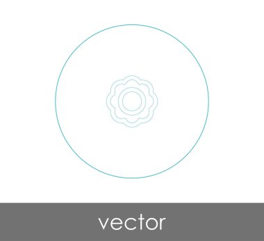 web tasarım ve uygulamalar için çiçek simgesi