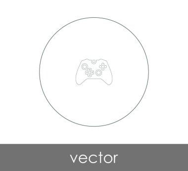 web tasarım ve uygulamalar için oyun çubuğu simgesi