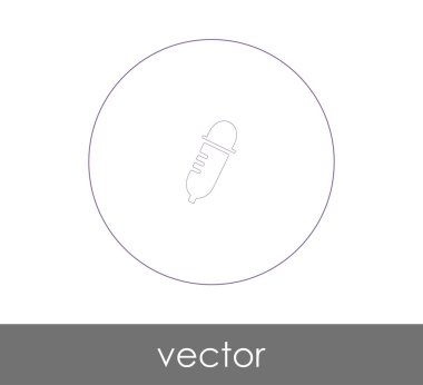 Damlalık tıbbi simge, vektör çizim