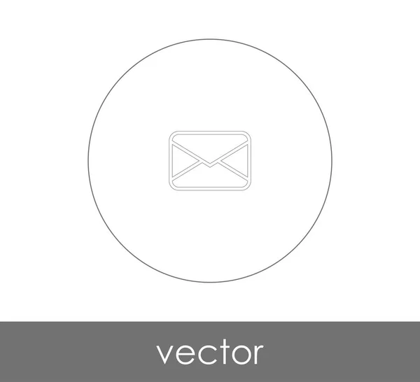 Icono Sobre Logotipo Ilustración Vectores — Vector de stock