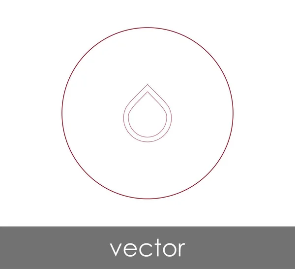 Illustration Vectorielle Conception Icône Chute — Image vectorielle