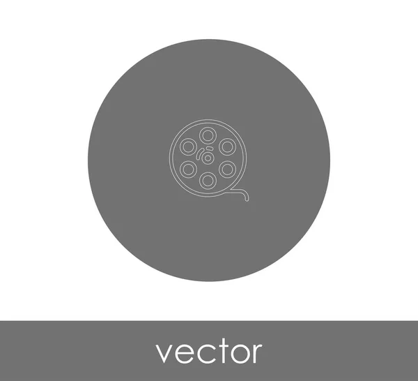 Film Icon Web Design Applications Vector Illustration — Stock Vector