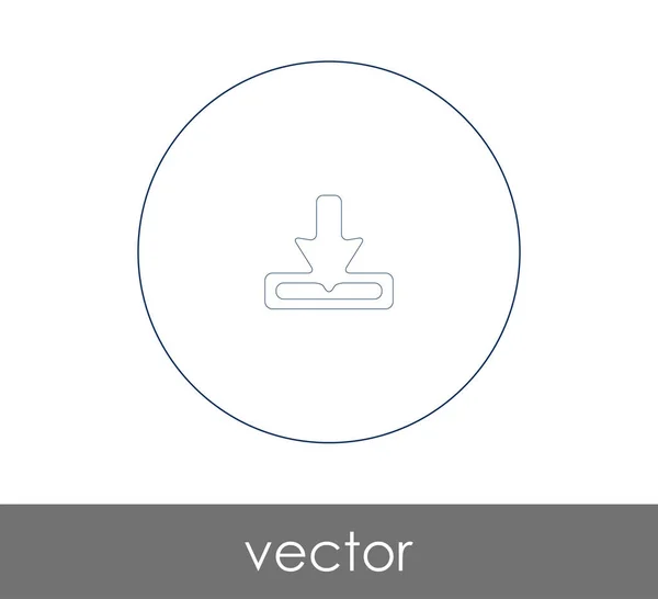 Descargar Icono Flecha Vector Ilustración — Archivo Imágenes Vectoriales