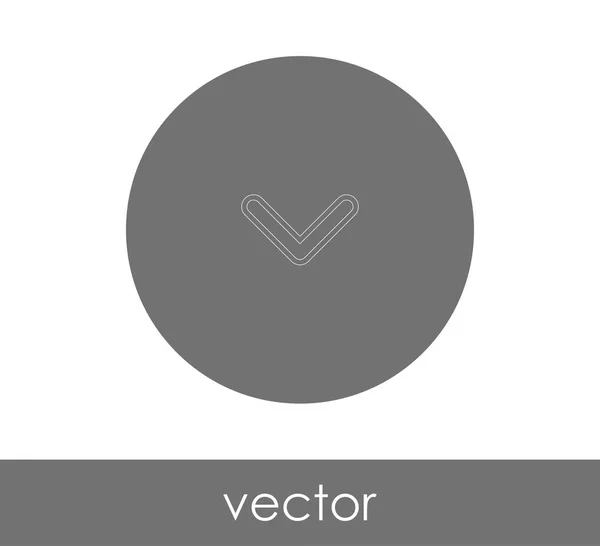 Baixar Ícone Seta Para Web Design Aplicações — Vetor de Stock