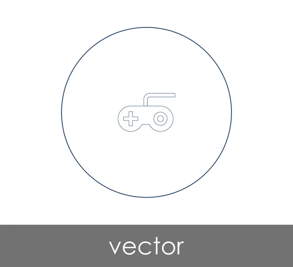Icona Joystick Web Design Applicazioni — Vettoriale Stock