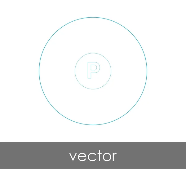 Passera Grade Ikon Vektorillustration — Stock vektor