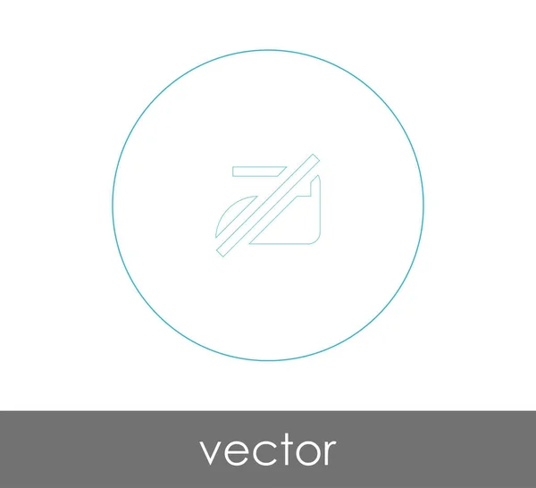 Icono Hierro Para Diseño Web Aplicaciones — Vector de stock