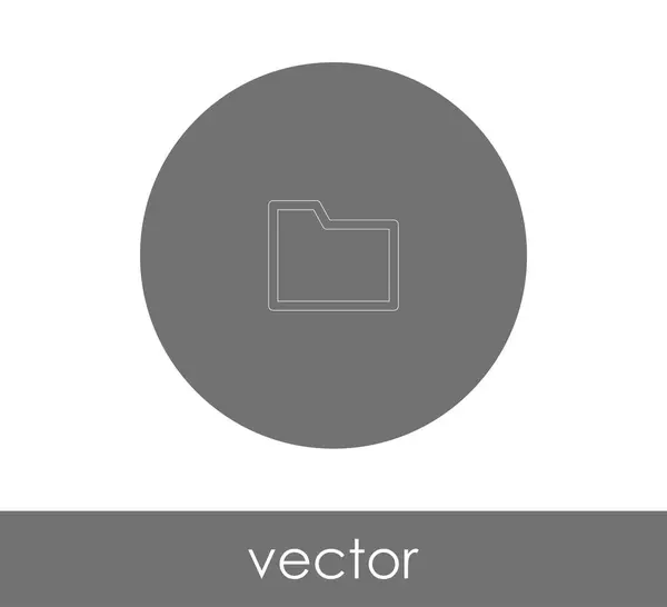 Vektor Illustration Dokument Ikon — Stock vektor