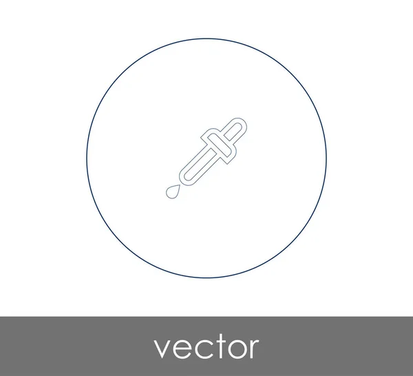 Dropper web icon — Stock Vector