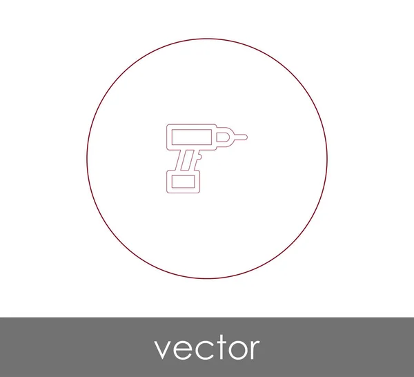 Иконка бурильщика — стоковый вектор
