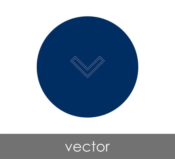 Vektor Illustration Design Des Pfeil Symbols — Stockvektor