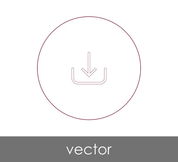 Descargar icono de flecha — Vector de stock