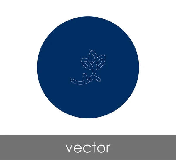 Ícone Flor Para Web Design Aplicações — Vetor de Stock