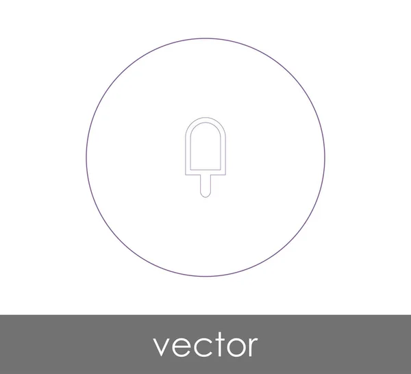 Vektor Illustration Design Glass Ikonen — Stock vektor