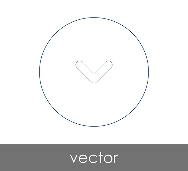 Descargar icono de flecha — Vector de stock