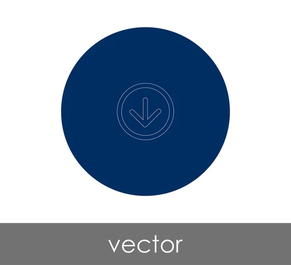 Descargar icono de flecha — Vector de stock