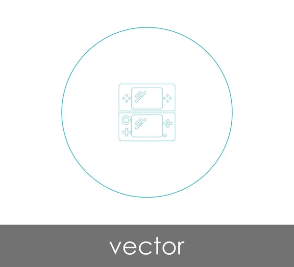 Иконка Игровой Приставки Веб Дизайна Приложений — стоковый вектор