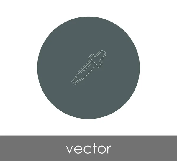 Dropper web icon — Stock Vector