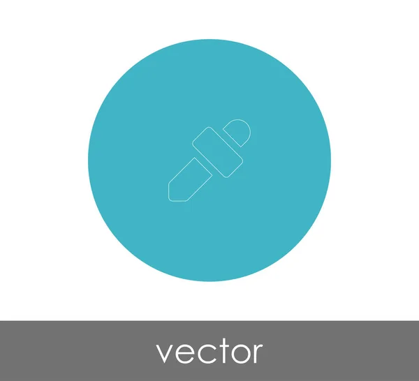 Dropper Medizinisches Symbol Vektorillustration — Stockvektor