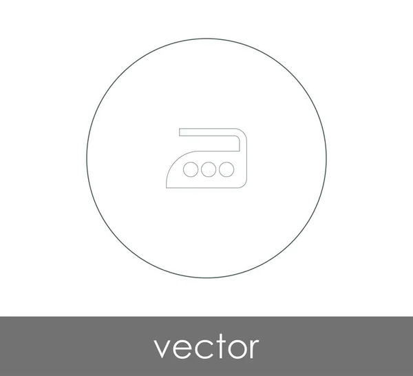 Vector Ilustración Diseño Icono Hierro — Vector de stock