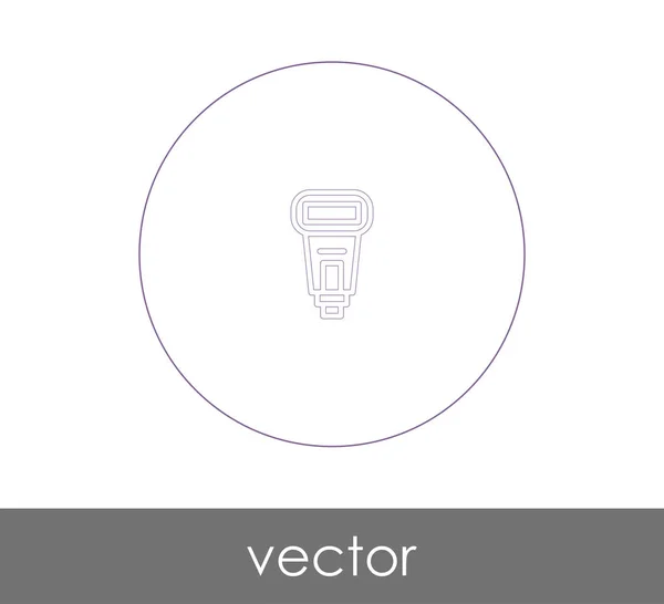 Camera flash icon — Stock Vector