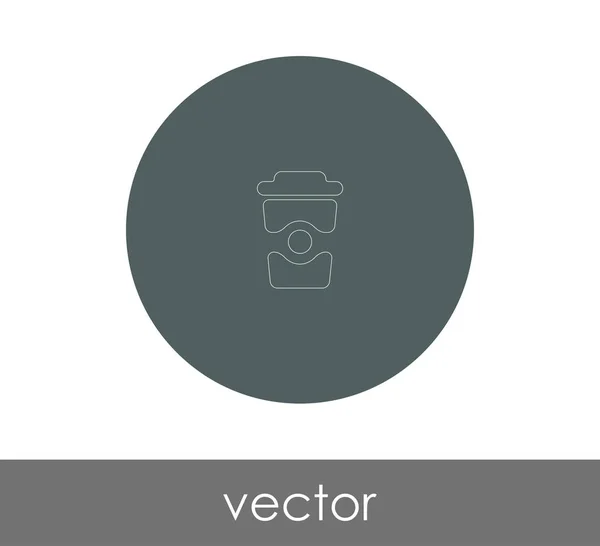 Векторная Иллюстрация Мусорного Ведра — стоковый вектор