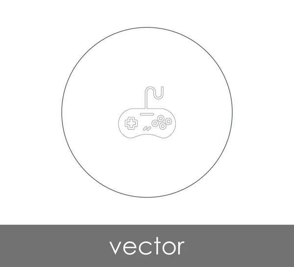 Joystick Symbol Für Webdesign Und Anwendungen — Stockvektor