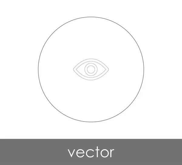 Vektor Illustration Design Øjet Ikon – Stock-vektor