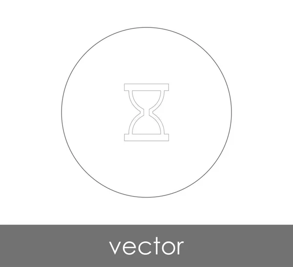 Песочная плоская икона — стоковый вектор