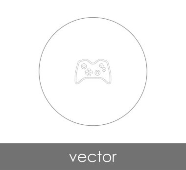 web tasarım ve uygulamalar için oyun çubuğu simgesi