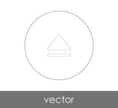 vektör çizim tasarımını çıkarma simgesini