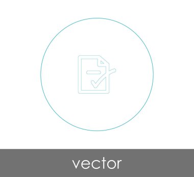 web tasarım ve uygulamaları, vektör çizim için belge simgesi 