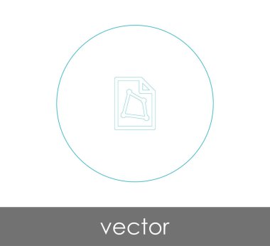 web tasarım ve uygulamaları, vektör çizim için belge simgesi 