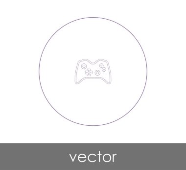 web tasarım ve uygulamalar için oyun çubuğu simgesi