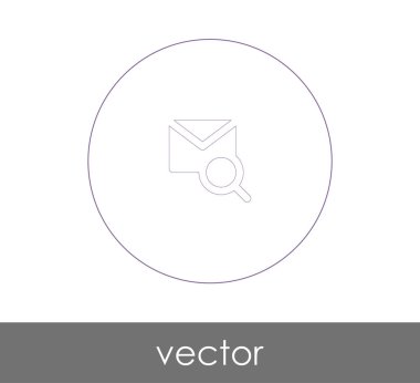 vektör çizim tasarım e-posta yanıt simgesinin