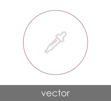 Damlalık tıbbi simge, vektör çizim