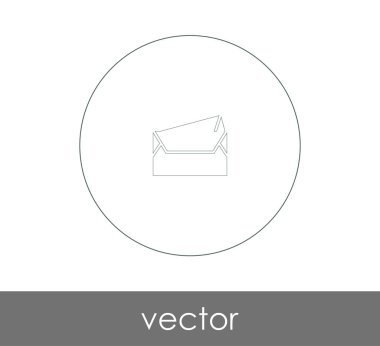 Vektör çizim, zarf simgesi, işareti  