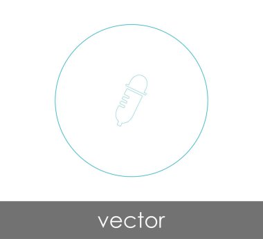 Damlalık tıbbi simge, vektör çizim