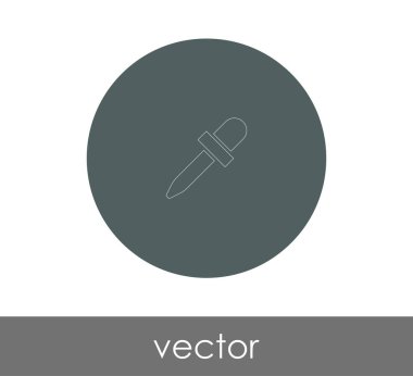 Damlalık tıbbi simge, vektör çizim