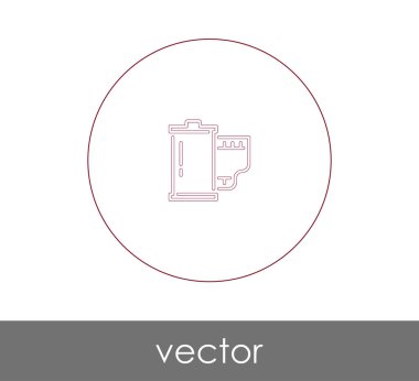 web tasarım ve uygulamalar için film simgesi