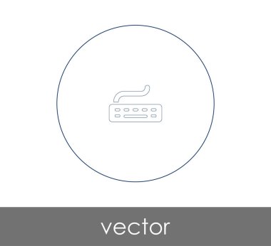 vektör çizim tasarım klavye simgesi