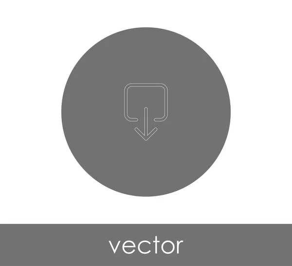 Stáhnout Ikonu Šipky Pro Webdesign Aplikace — Stockový vektor