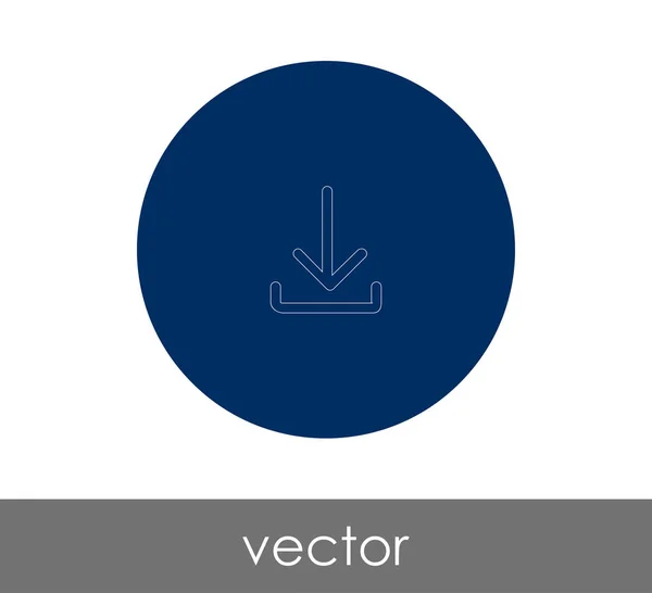 Descargar Icono Flecha Vector Ilustración — Vector de stock