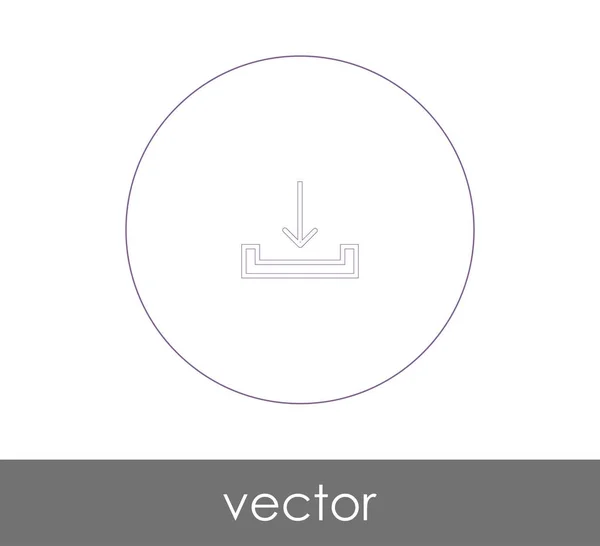 Descargar Icono Flecha Vector Ilustración — Vector de stock