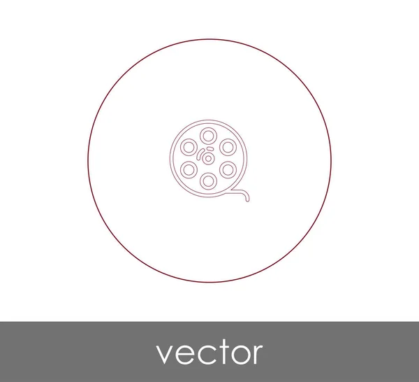 Film Ikon Web Design Alkalmazások Vektor Illusztráció — Stock Vector