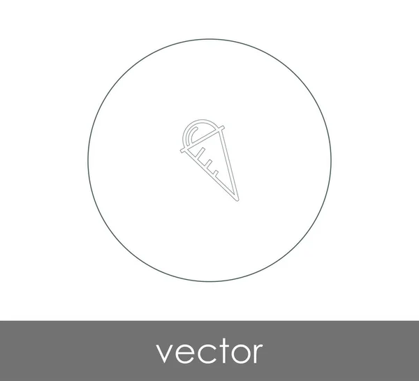 Vector Ilustración Diseño Icono Helado — Vector de stock